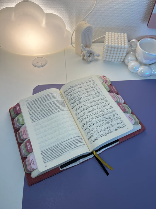 Coran tawbah avec Onglets + protège coran
