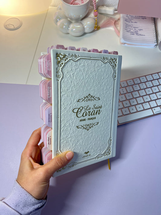 Coran avec onglets rigides prêt à l’envoi