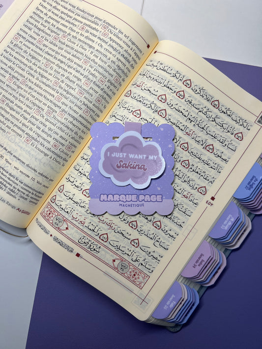 Marque page magnétique - Sakina