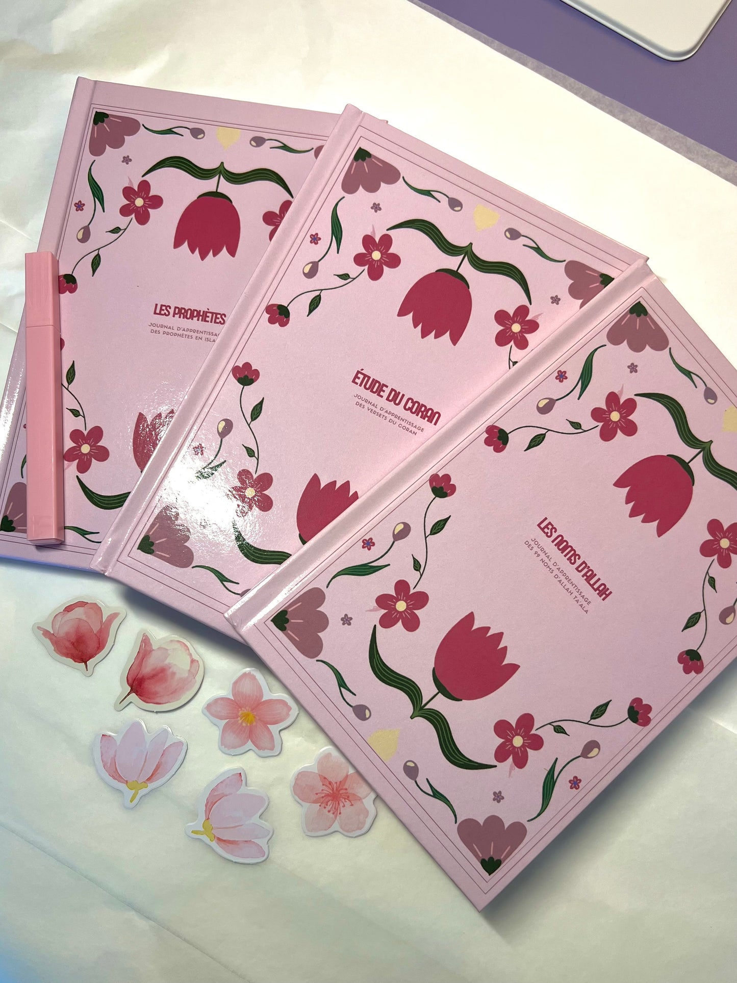 Les 3 journaux d’étude - Stickers et surligneur en cadeau