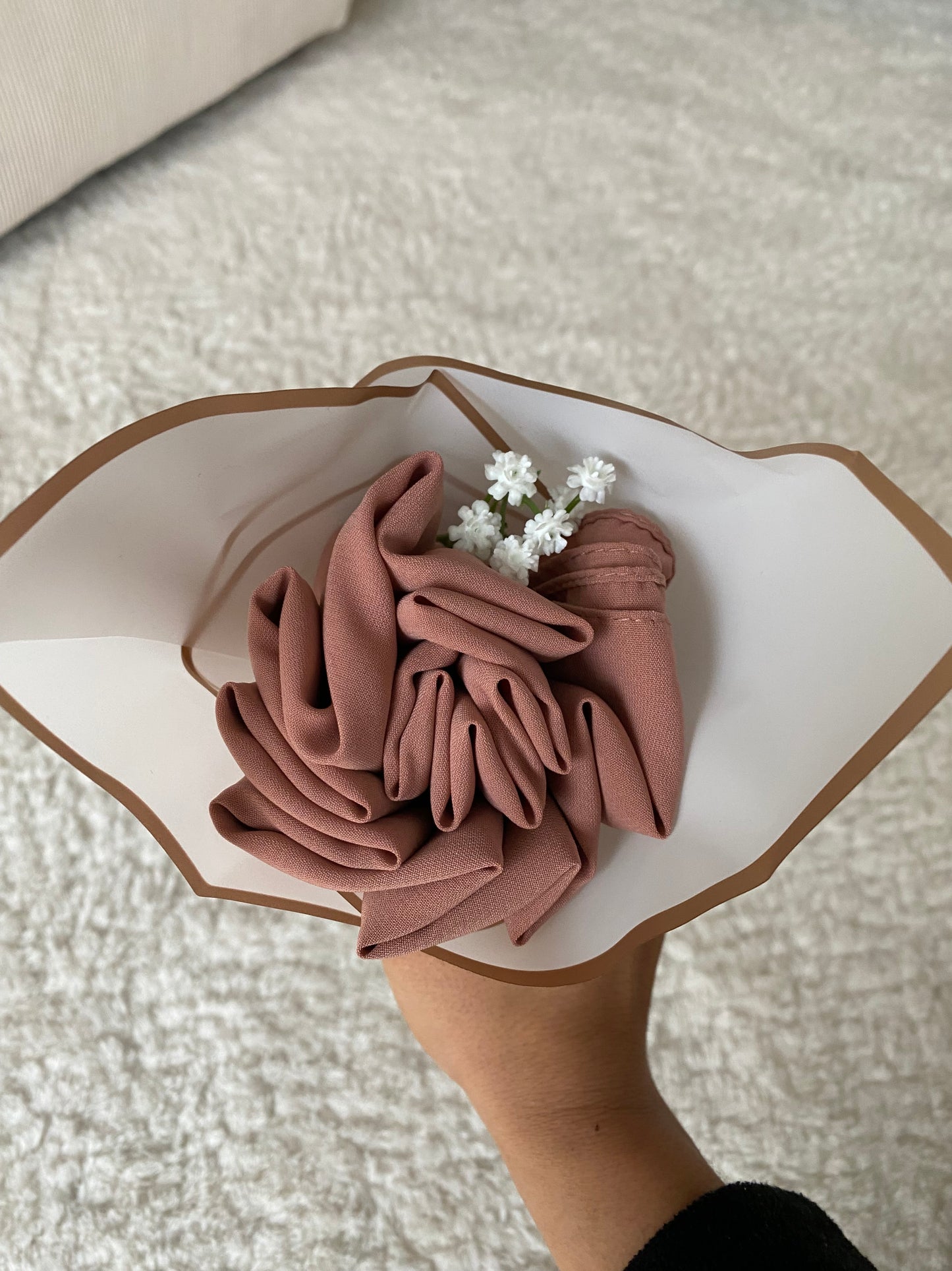 Confection mini Bouquet Hijab