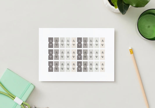 Onglets Juzz rigides plastifiés - Gris