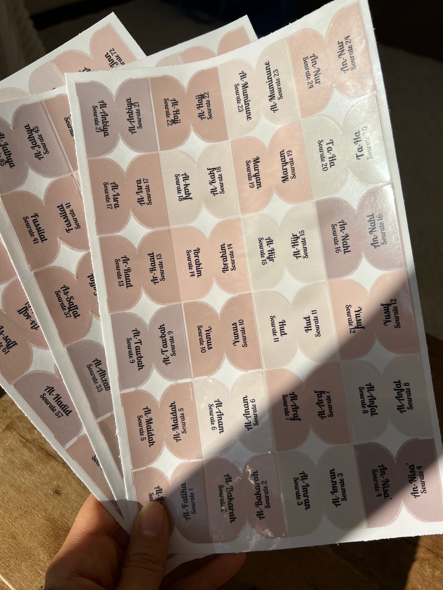 Onglets sourates rigides plastifiés - Gris