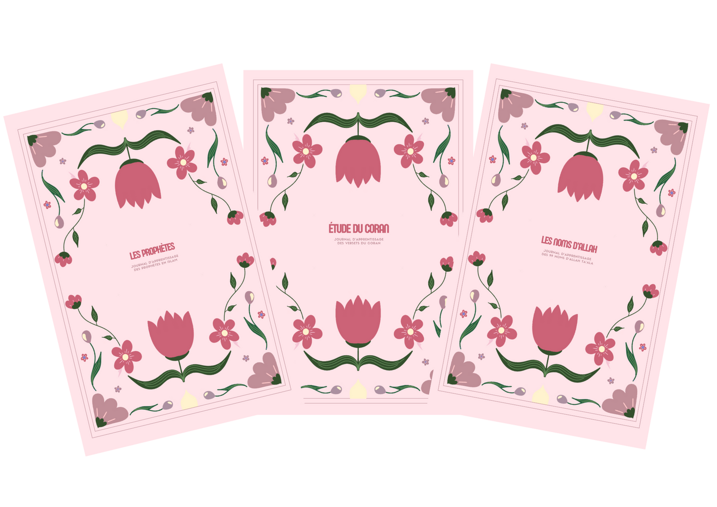 Les 3 journaux d’étude - Stickers et surligneur en cadeau