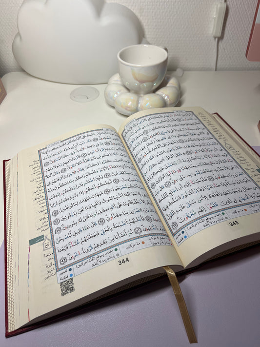 Coran tajweed - lecture Warsh 17x28cm