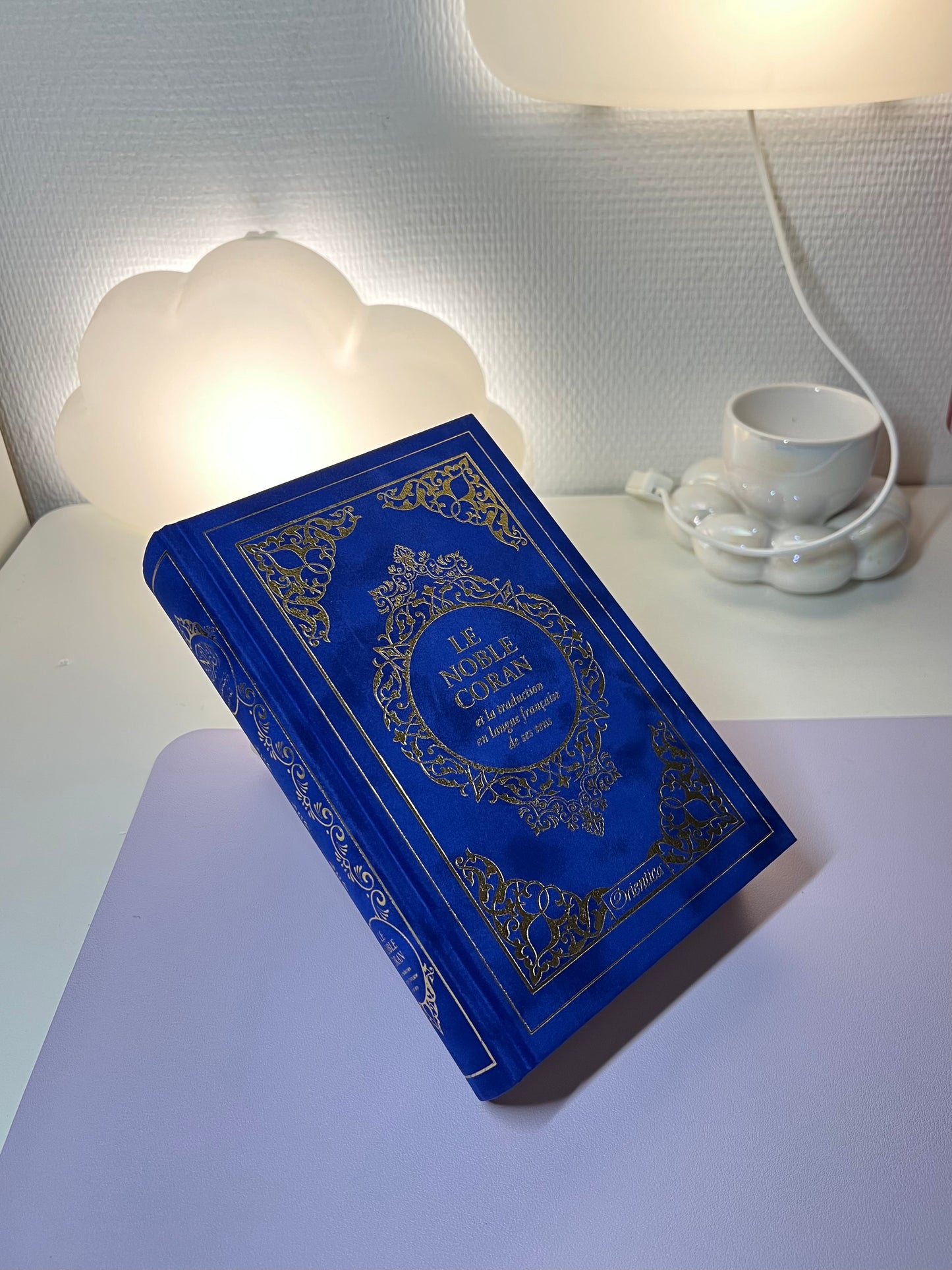 Coran Arabe français - Bleu nuit