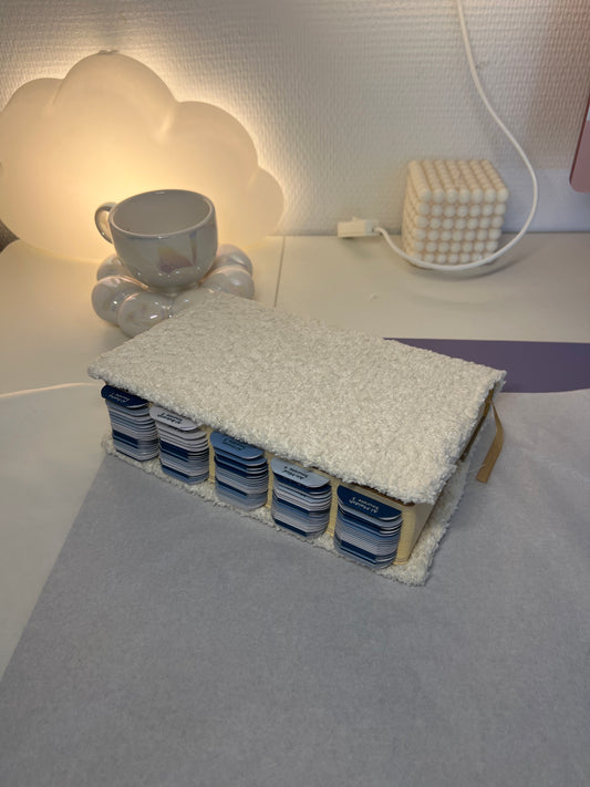 Coran couverture souple + onglets bleu nuit et protège coran