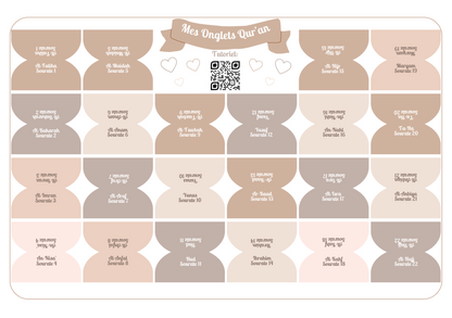 Onglets Qur’an - Beige/Taupe