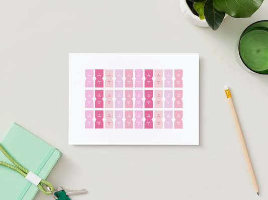 Onglets Juzz rigides plastifiés - Matcha framboise (Copie)