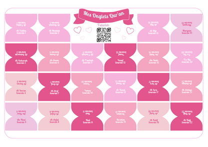 Onglets Qur’an - Rosy